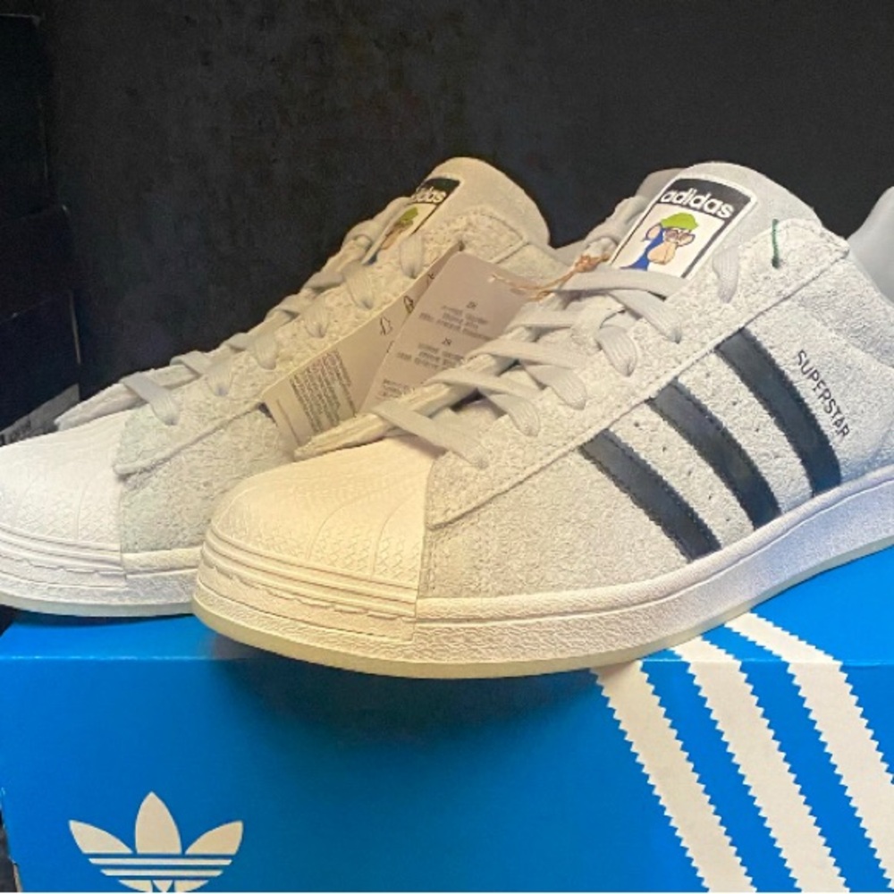 Adidas Superstar “Into the Metaverse” Indigo Herz Edition IE1842 13M DS - Picture 4 of 15